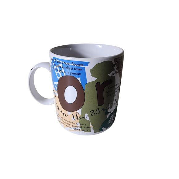STARBUCKS 1997 States of Bean OREGON Collector's Series Large 20oz Coffee Mug - Picture 1 of 10